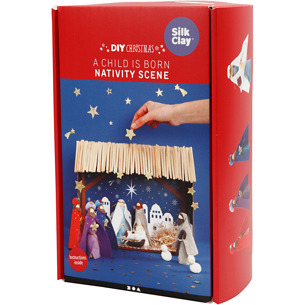 Creativ Company Holzgeburtenhandwerk Set