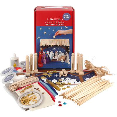 Creativ Company Holzgeburtenhandwerk Set