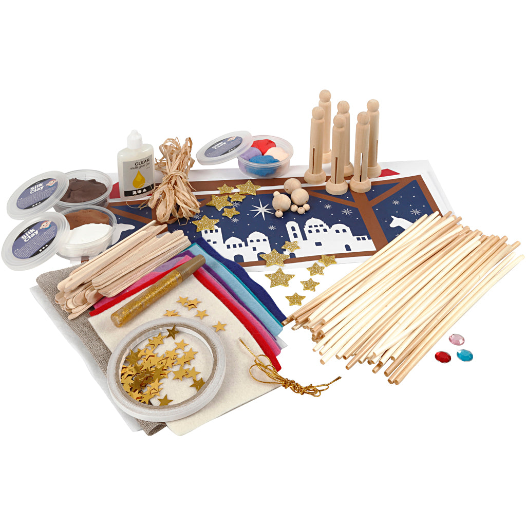 Creativ Company Holzgeburtenhandwerk Set