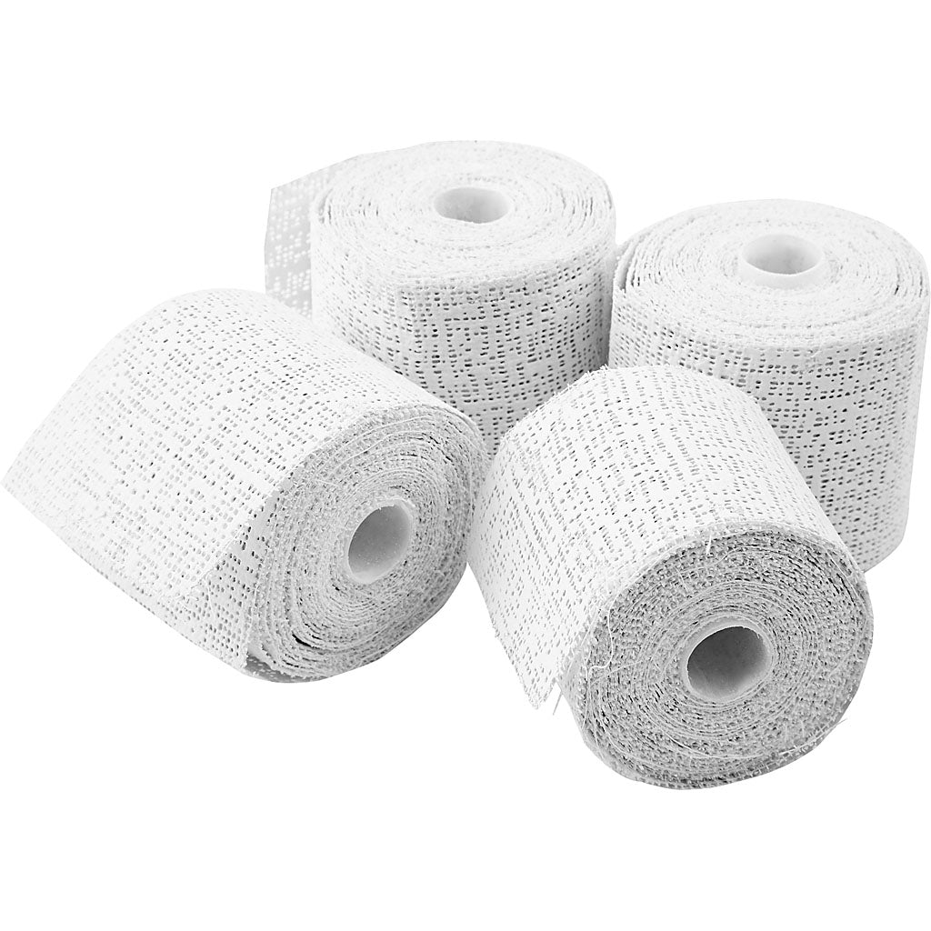 Kreativfirma Gypsum Gaas 4 Rolls, 2,7 m pro Roll