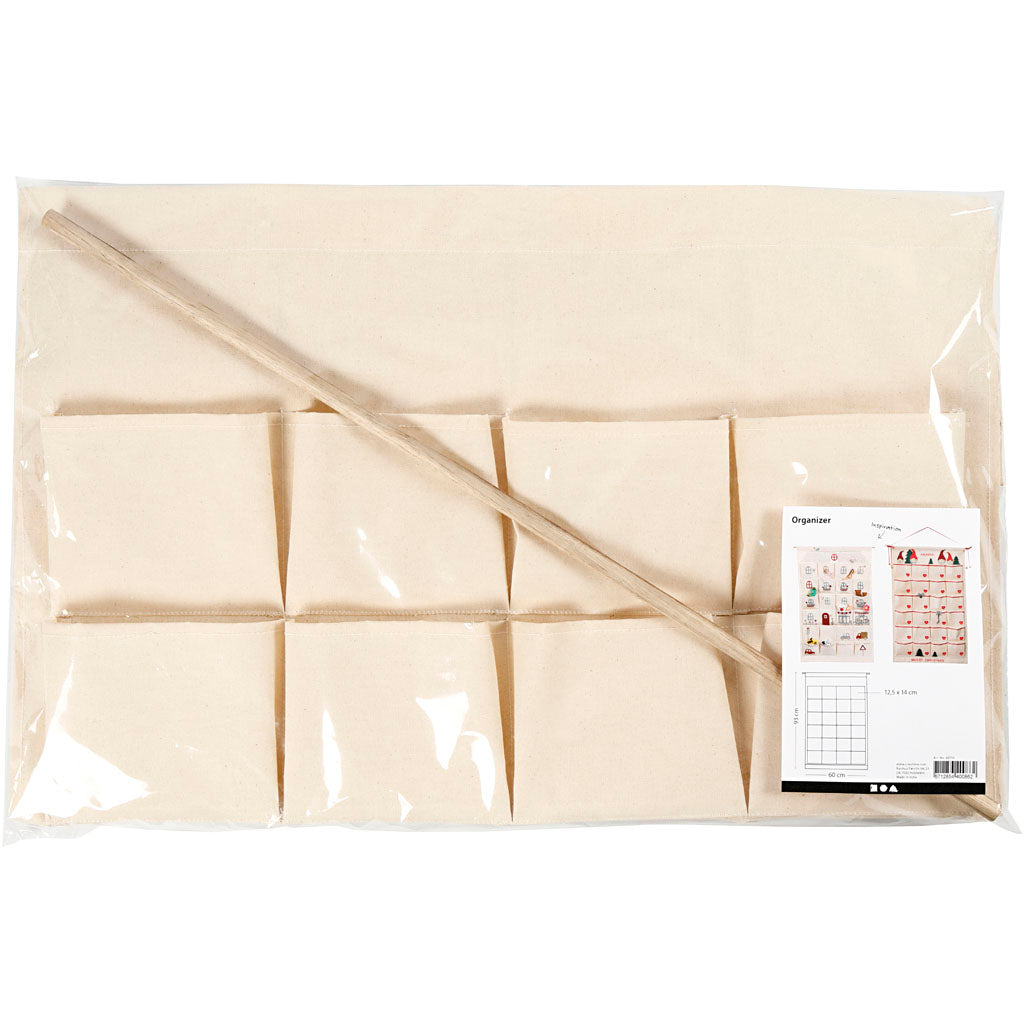 Hanging Organizer Natural
