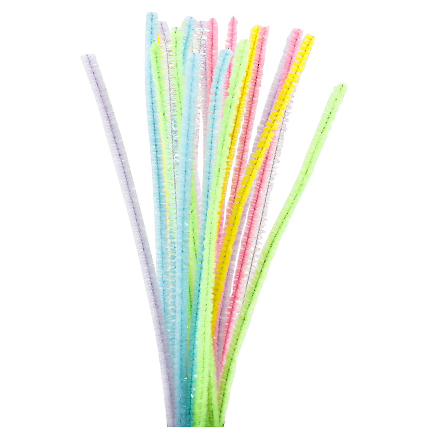 Chenille Draht Pastellfarben, 24st.