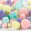 POM-POM-Pastellfarben, 400gr.