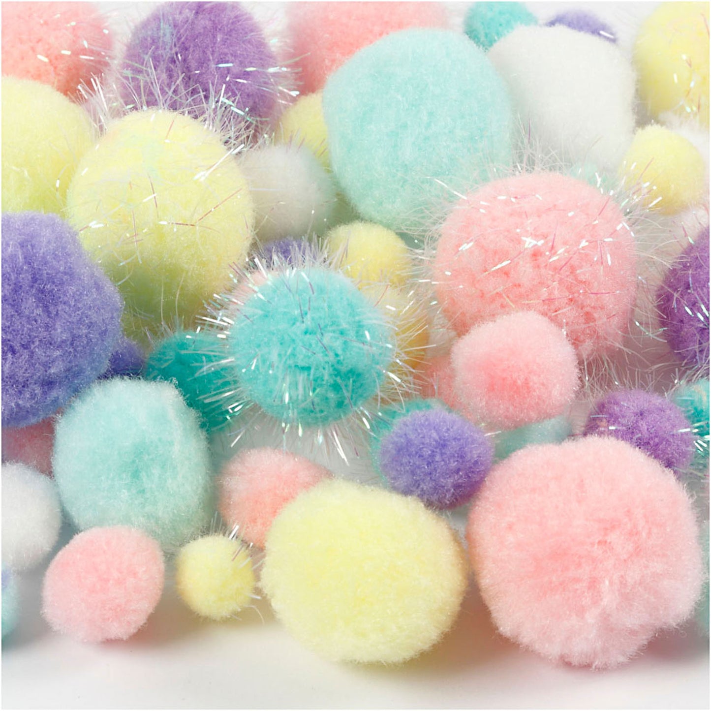 POM-POM-Pastellfarben, 400gr.