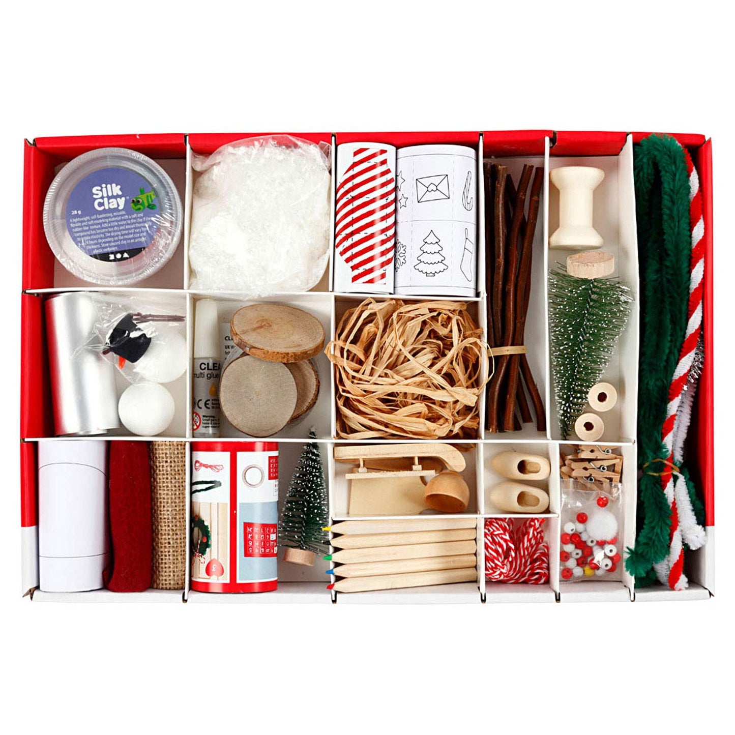 Weihnachtsknor- und Zubehör -Set