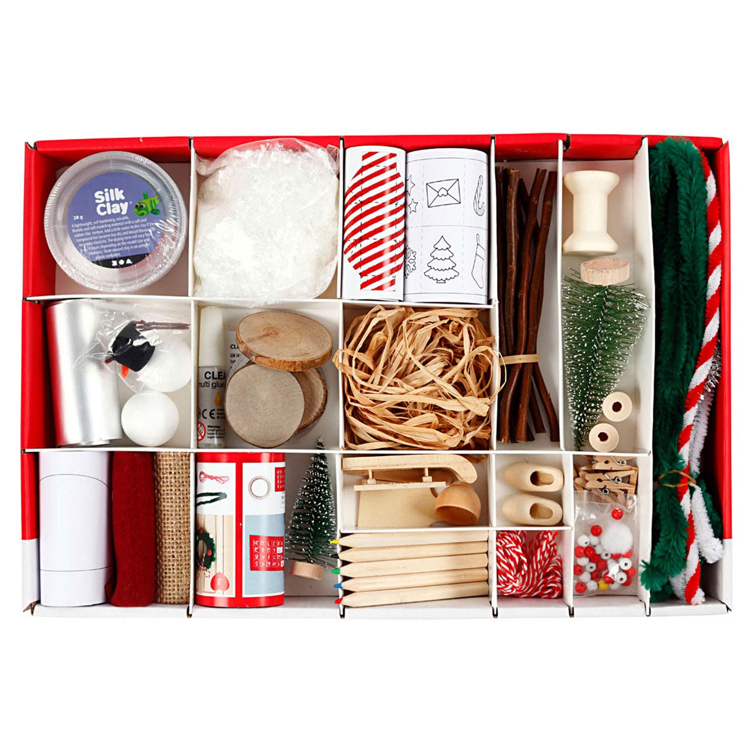Weihnachtsknor- und Zubehör -Set