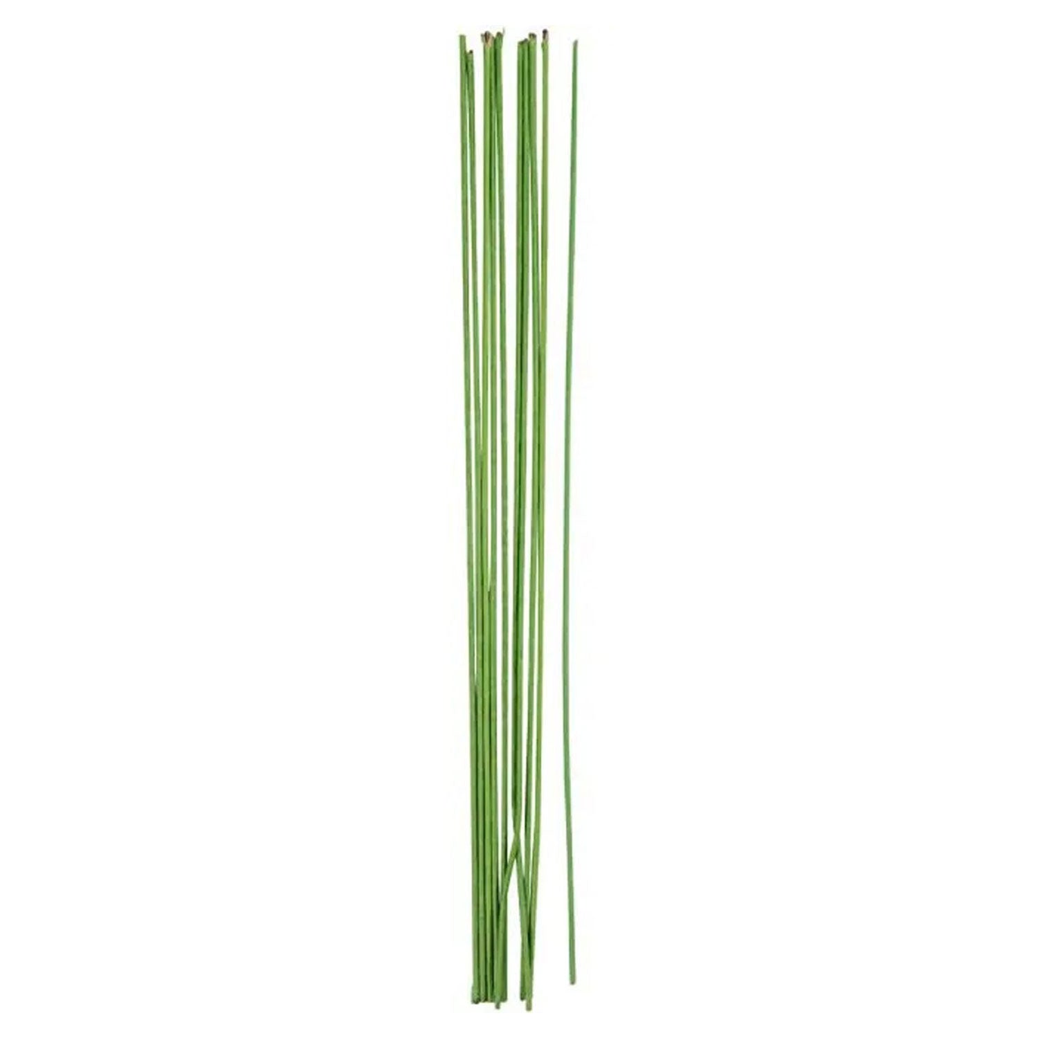 Bloemsteelendraad Groen 2 mm, 20st.