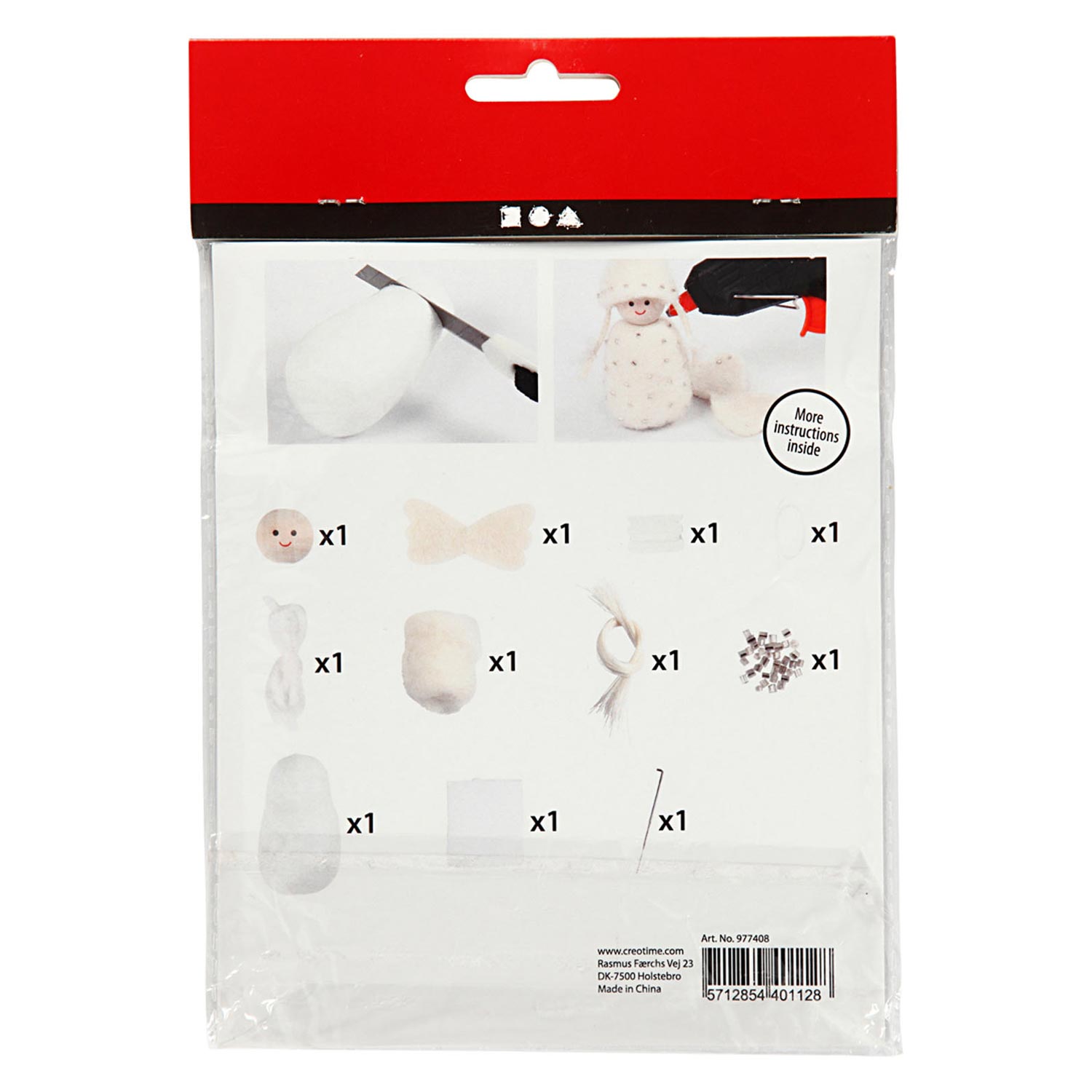 Mini Creative Kit Anhänger Engel