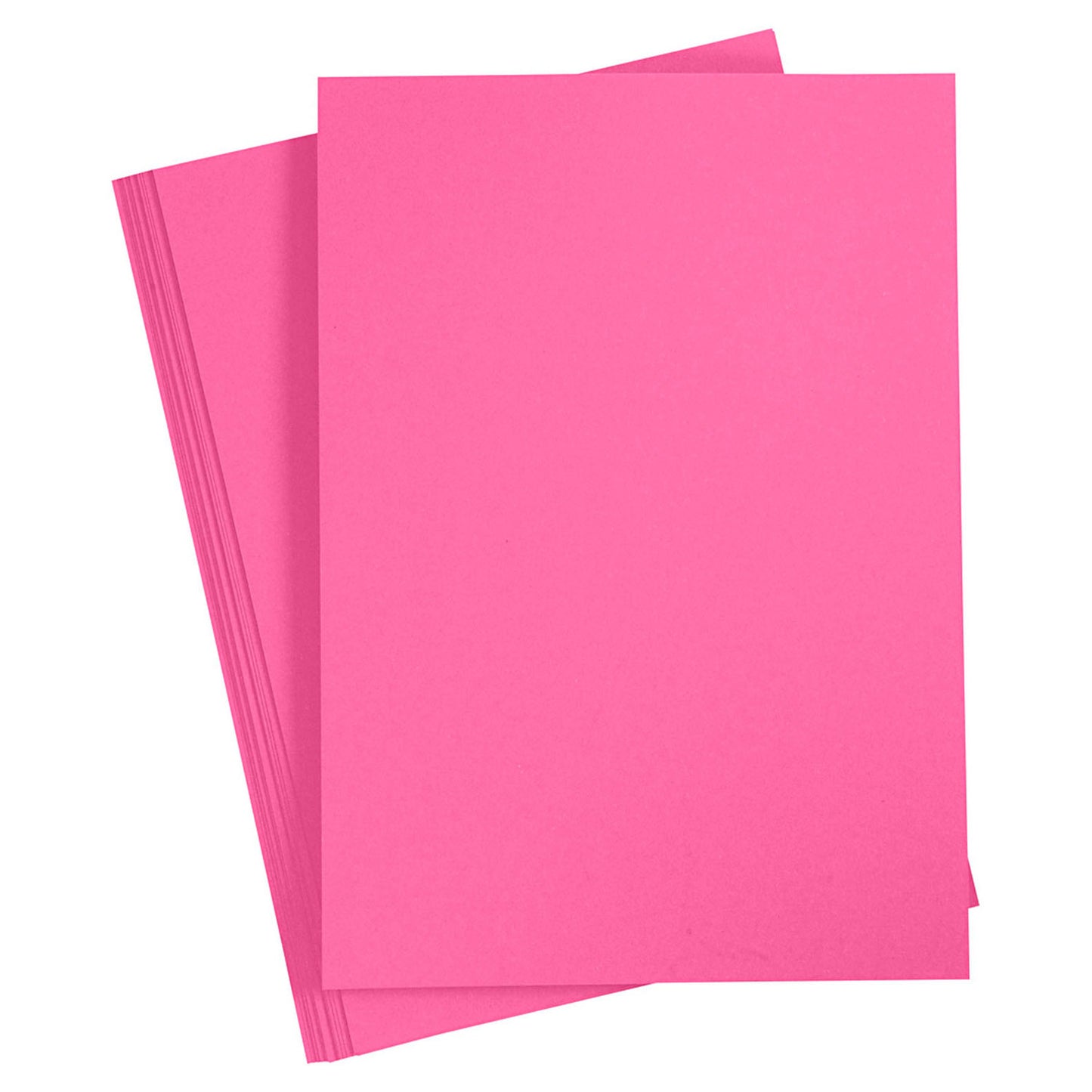 Farbiger Karton Pink A4, 20 Blätter