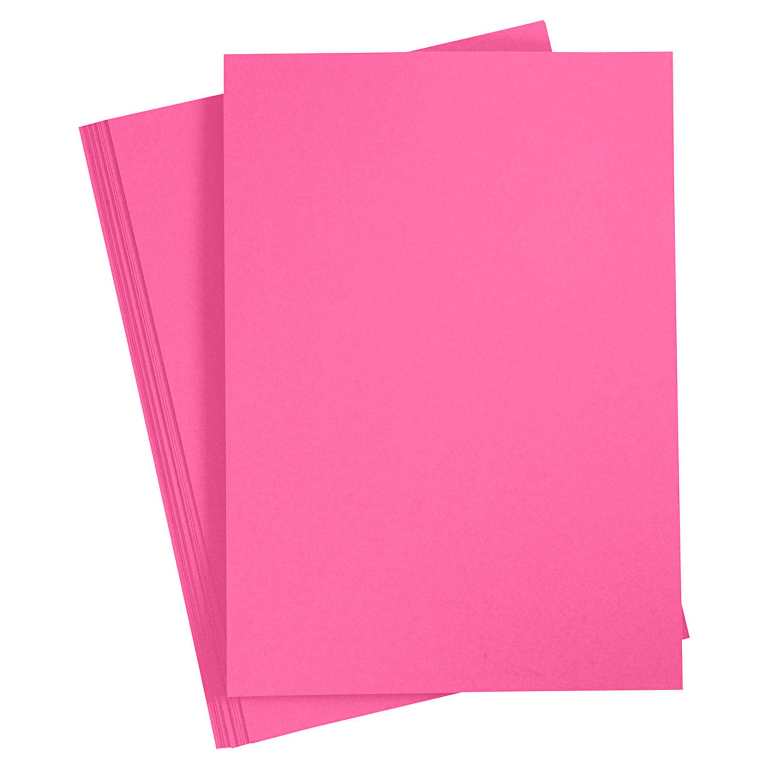 Farbiger Karton Pink A4, 20 Blätter