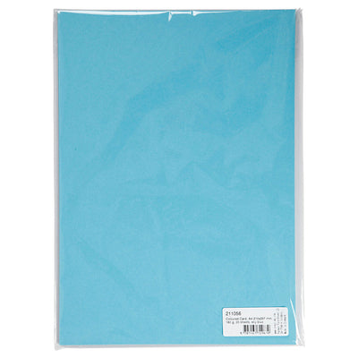 Farbiger Karton Sky Blue A4, 20 Blätter