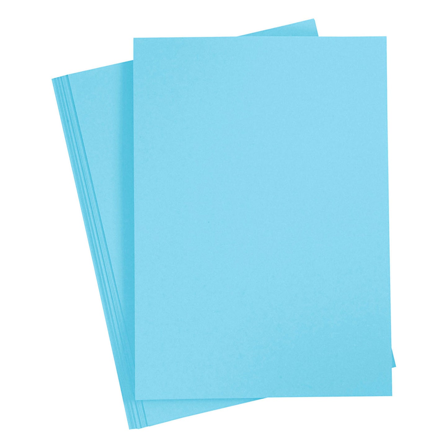 Farbiger Karton Sky Blue A4, 20 Blätter