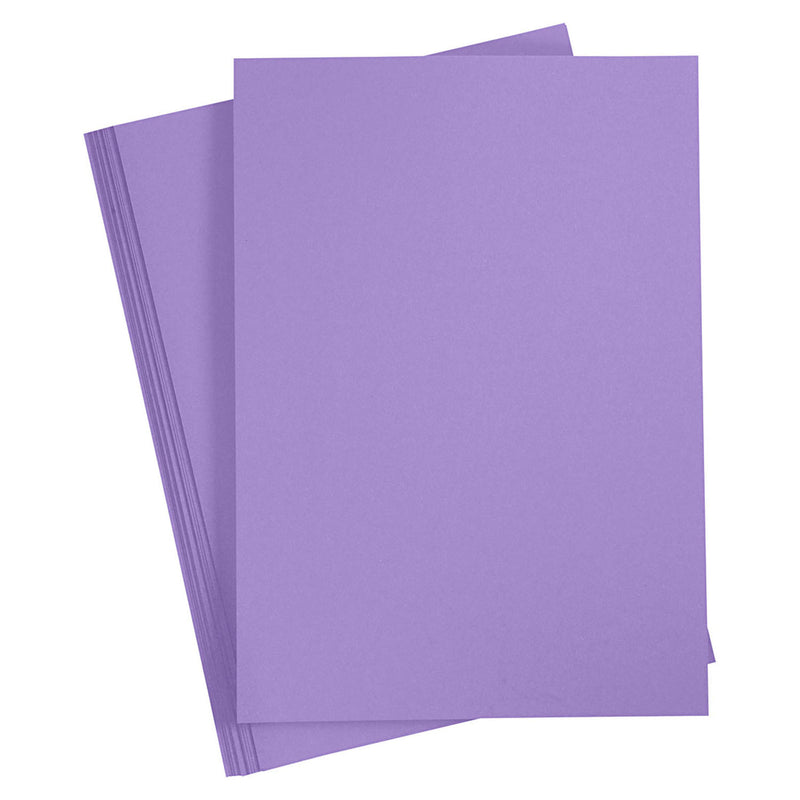 Creativ Company Farbkarton lila A4, 20 Blatt