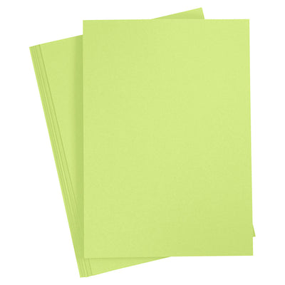 Farbiger Karton Lime Green A4, 20 Blätter