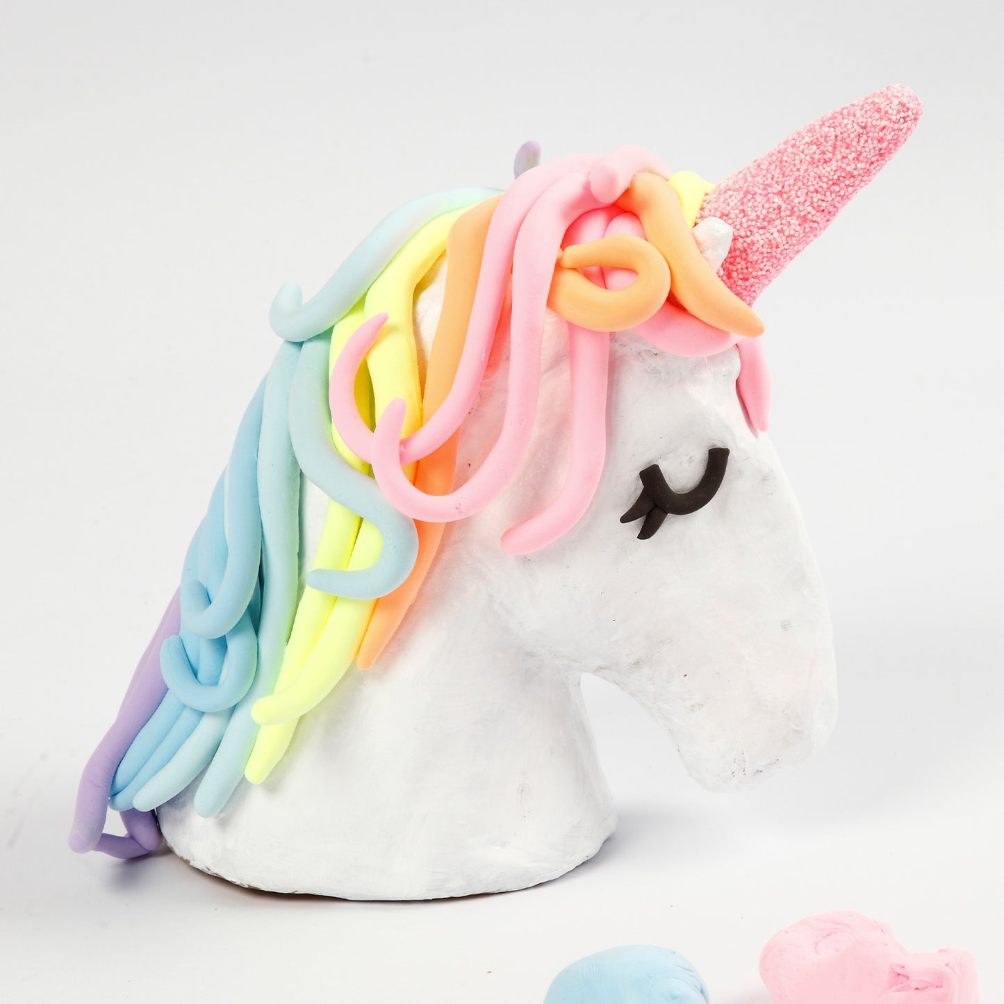 Einhorn Kopfpapier-Mâché