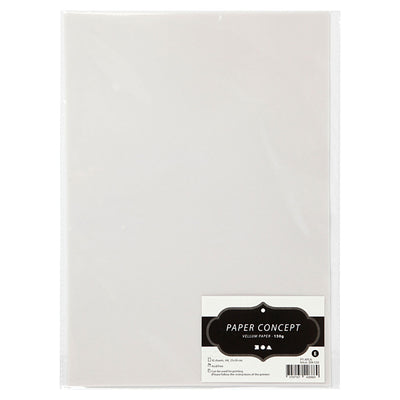 Pergamentpapier im Off-White, A4 150 Gr, 10 Blätter