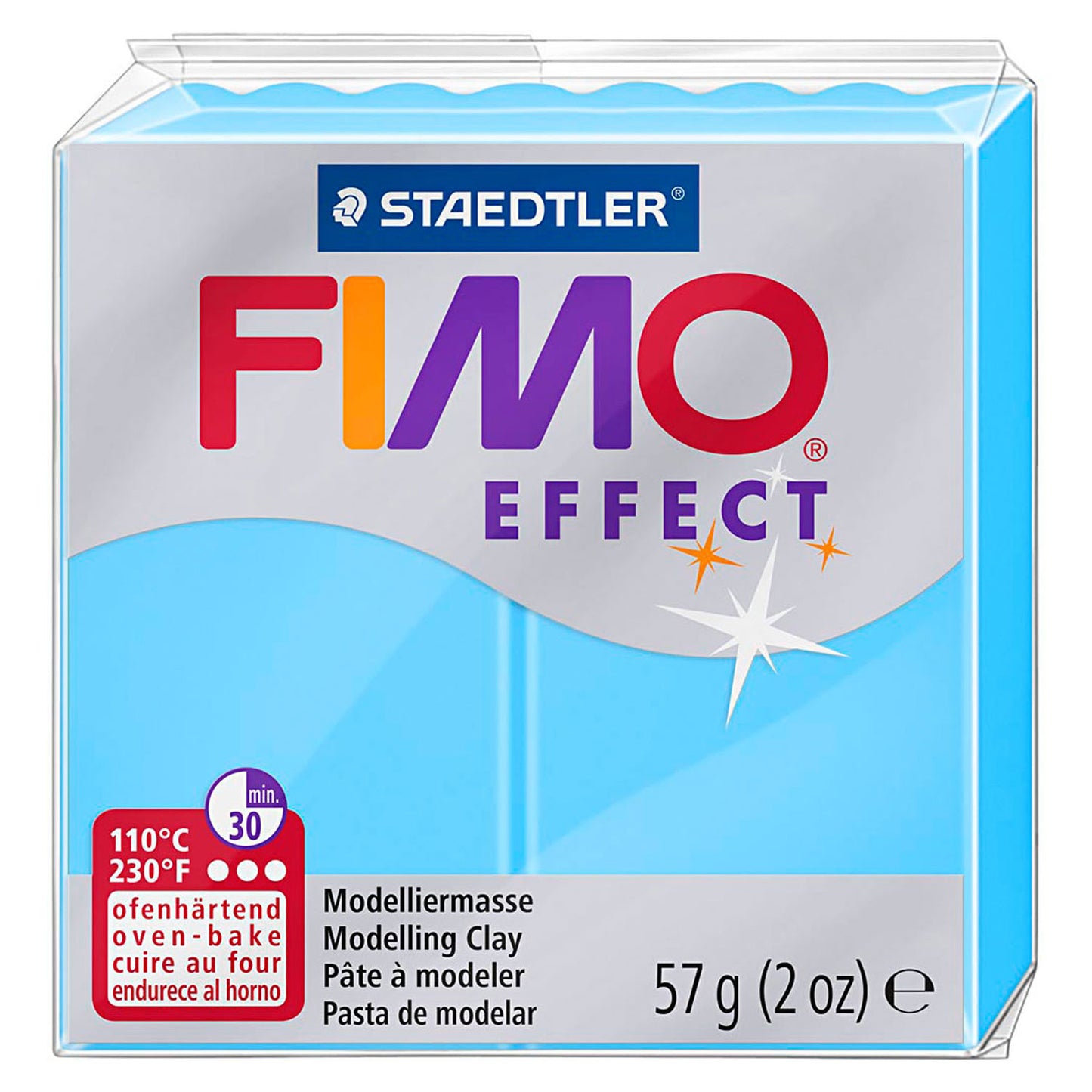 Fimo -Effekt Montage Clay Neon Blue, 57gr
