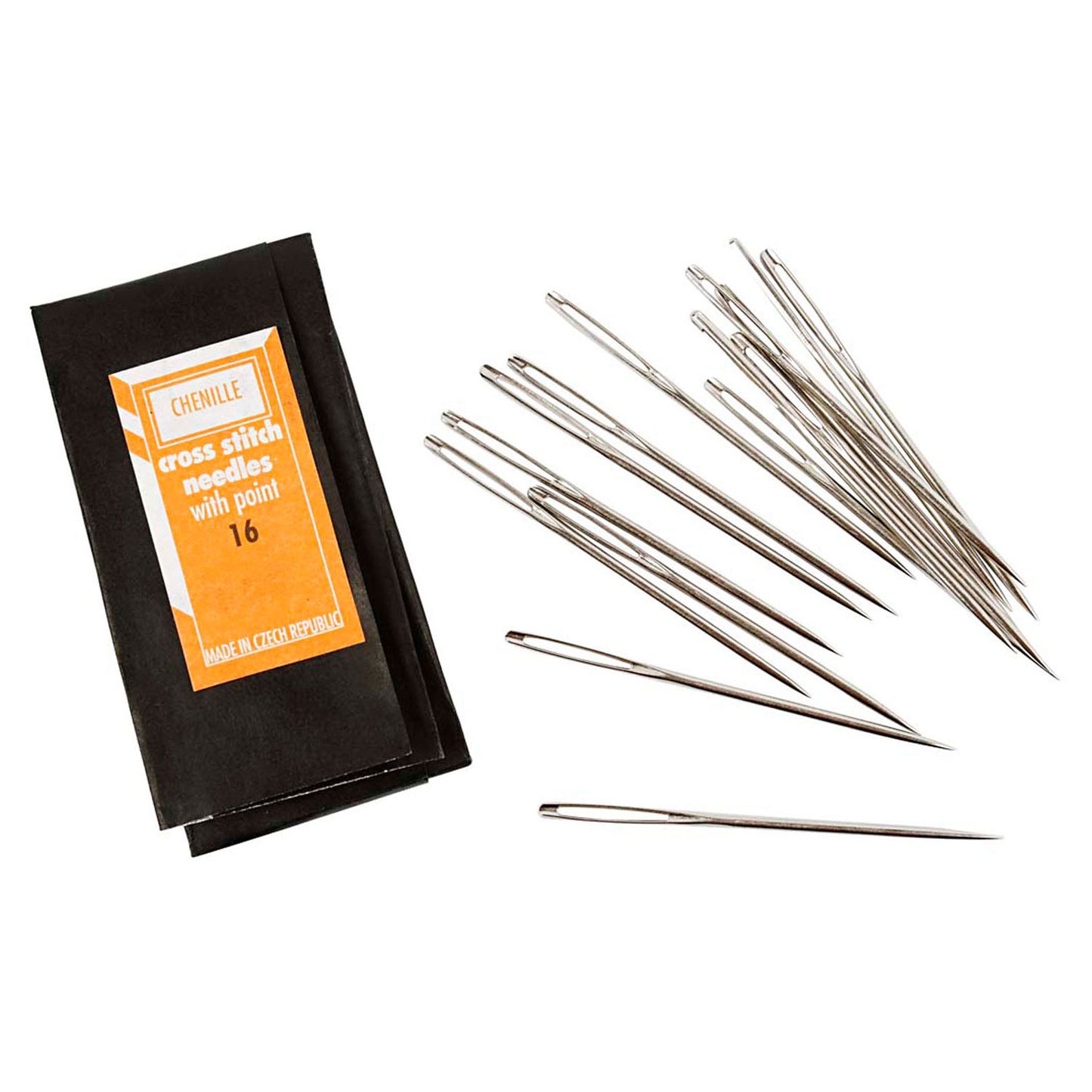 Stickern mit scharfen Punkt, 5,4 cm, 25st.