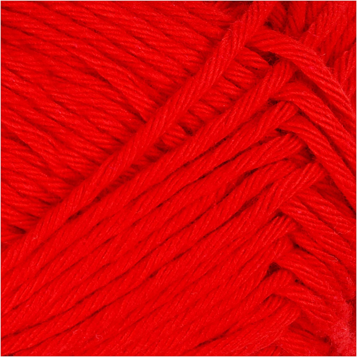 Baumwollgarn, rot, 50gr, 85 m
