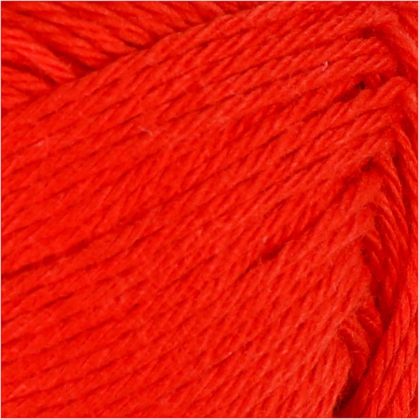 Baumwollgarn, Rot, 50gr, 170m