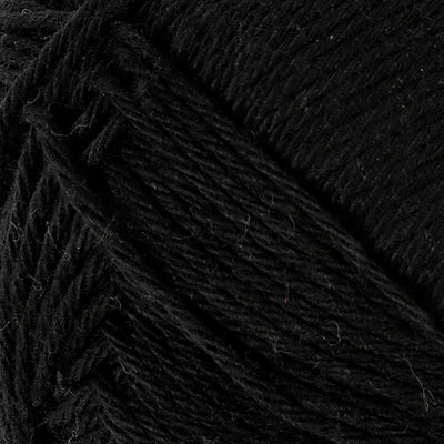 Baumwollgarn, schwarz, 50gr, 170 m