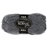 Acrylgarn, Grau, 50gr, 80 m - afbeelding 1
