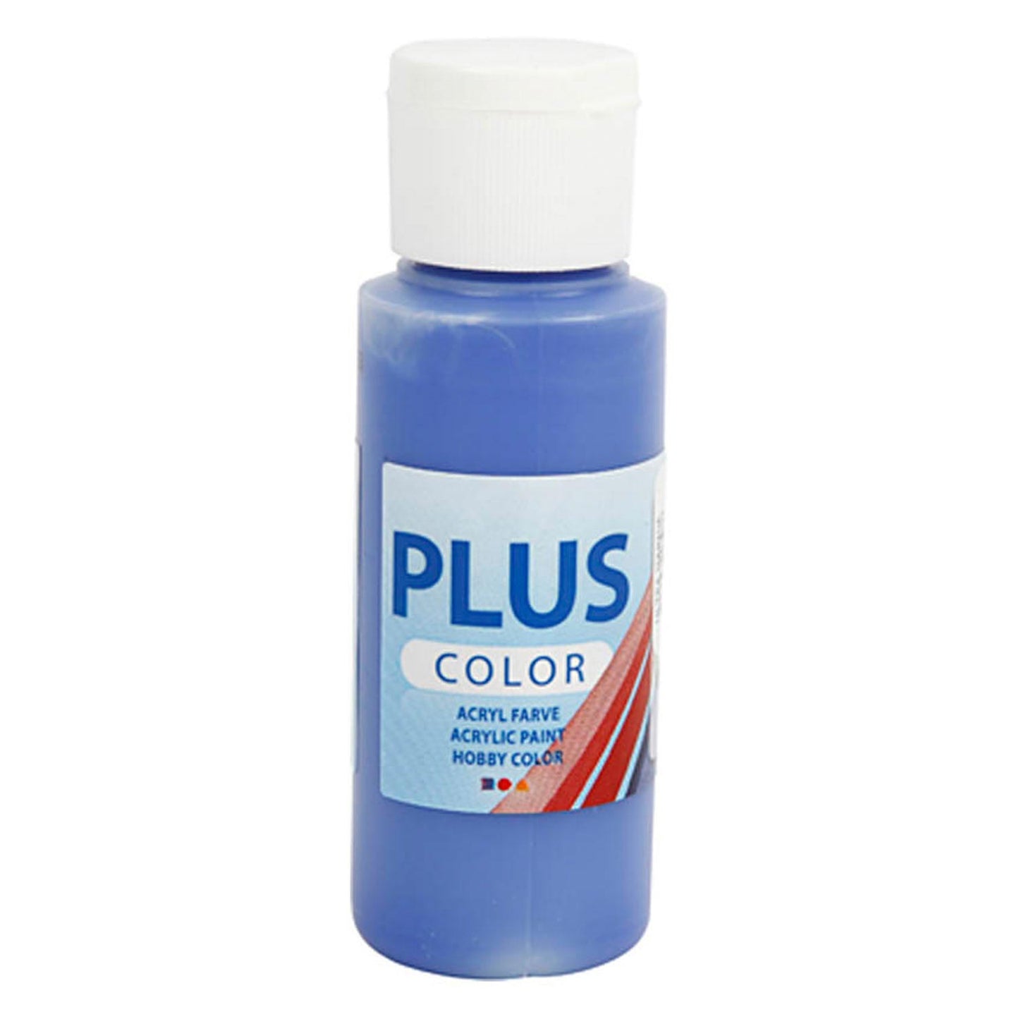Plus Farbe Acrylfarbe Ultra Marine, 60 ml