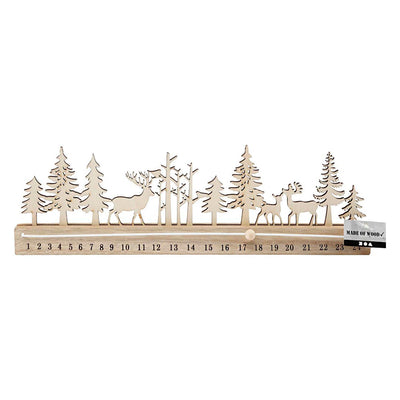 Dekorieren Sie Ihren eigenen Holz -Adventskalender