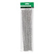 Chenille Silber 30cm, 50Stück.