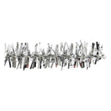Chenille Silber 30cm, 50Stück. - afbeelding 3
