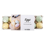 Plastikeier Pastell, 12st. - afbeelding 3