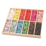 Mini -Kleidung farbig, 12x24st. - afbeelding 2