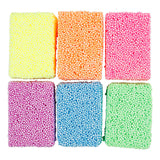 Weiche Schaumstoff -Ton -Neonfarben, 6x10gr. - afbeelding 2