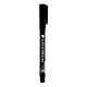 Creativ Company Contourstift für Glas und Porzellan Schwarz, Linie Deich 1-3 mm