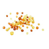 Creativ Company Facettenperlen gelb, 45 Gramm