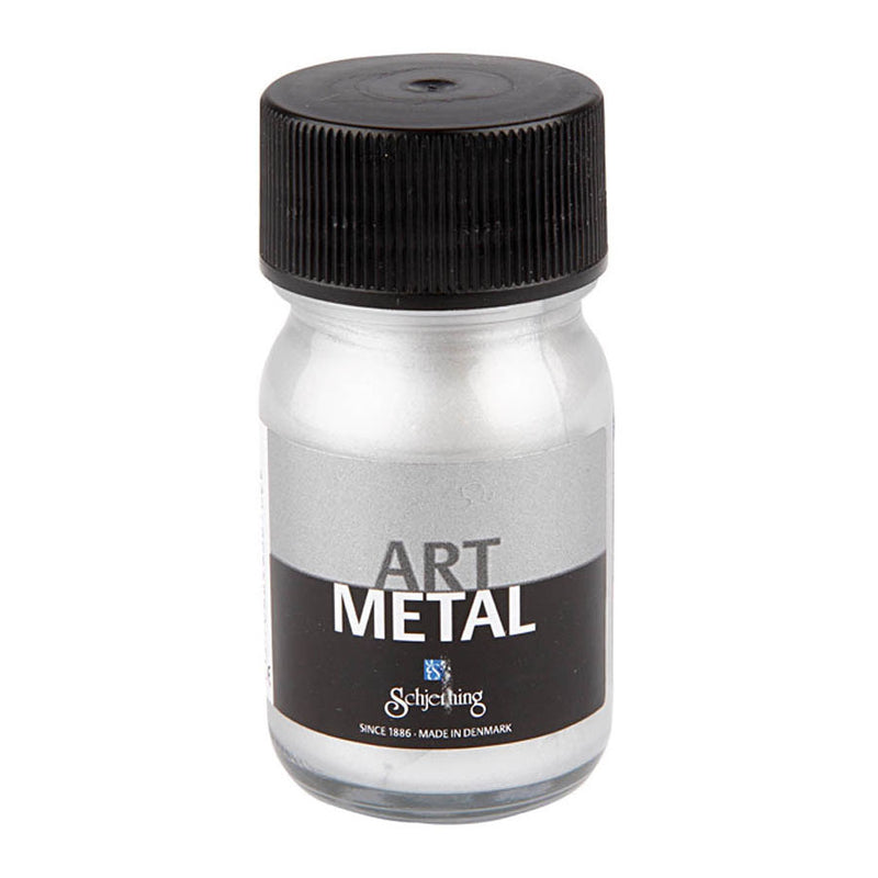 Kreativfirma Hobby Farbe Metallic Silver, 30 ml