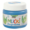 Kreativfirma Mucki Finger Paint Blue, 150 ml