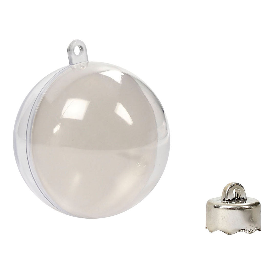 Creativ Company Deco Bälle transparent 6 cm, 8st.