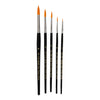 Creativ Company Gold Line Pinsel runden, 5st.