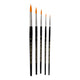 Creativ Company Gold Line Pinsel runden, 5st.