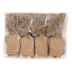 Creativ Company Beschriftungen hellbraun 25x40mm, 100..