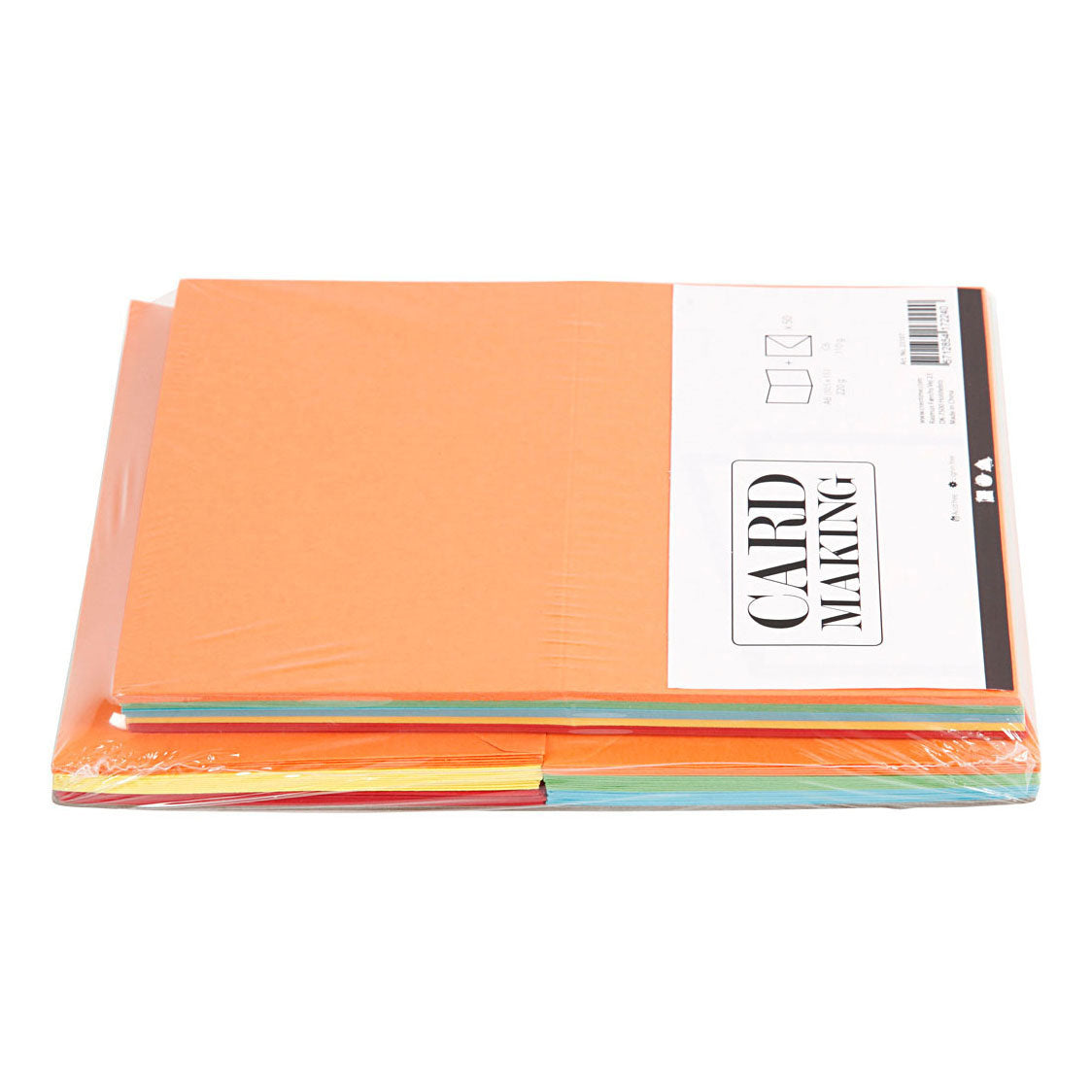 Creativ Company -Karten und -hülle Farben, 50 Sets