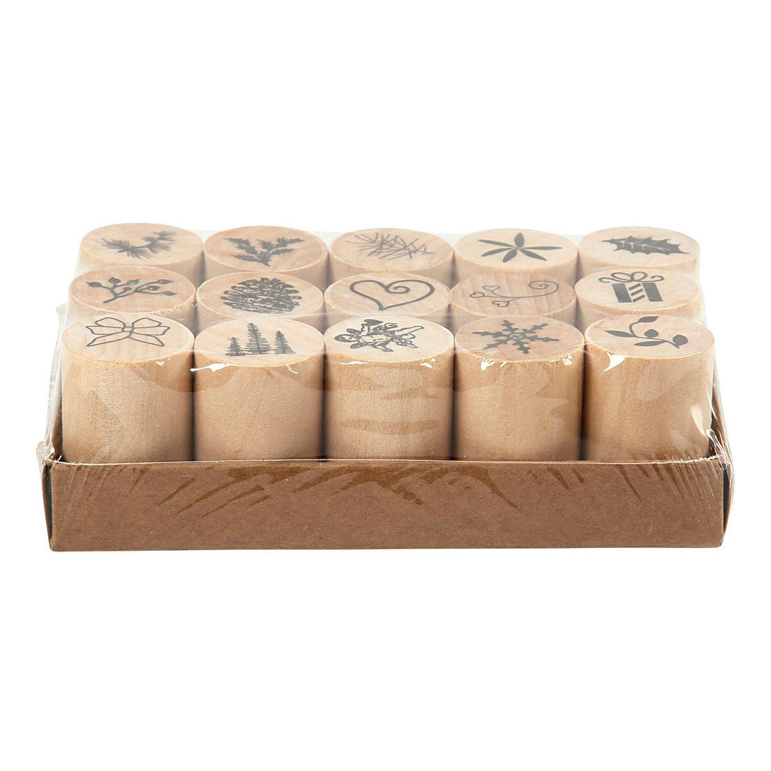 Creativ Company Deco Art Stamps Weihnachten, 15dlg.