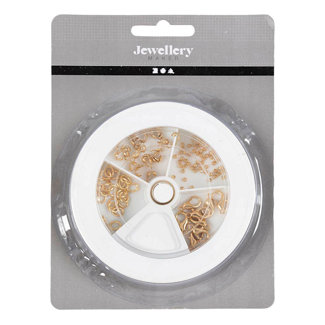 Creativ Company Schmuck vergoldete Starter -Set, 101dlg.