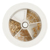 Creativ Company Schmuck vergoldete Starter -Set, 101dlg.