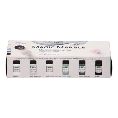 Creativ Company Marble Pastel Pastellfarben, 6x20ml