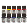 Creativ Company Glasfarbe transparente Glasfarbe, 10 x 30 ml