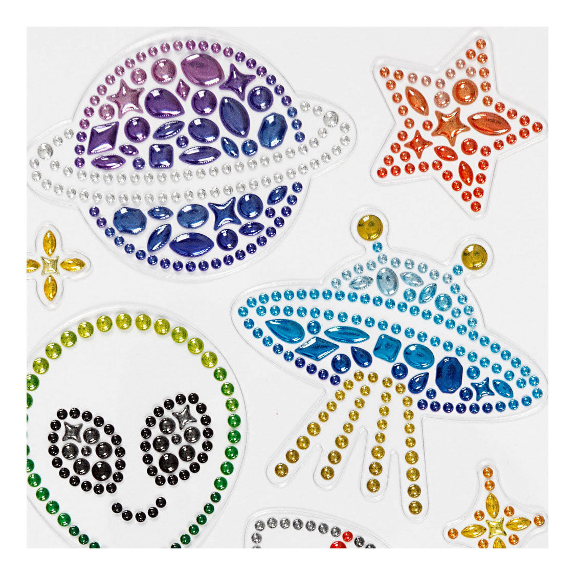 Kreativfirma Diamant Sticker Space, 1 Blatt