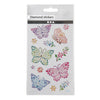 Kreativfirma Diamant Sticker Butterfly, 1 Blatt