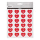 Creativ Company Stickers Heart mit Zahl, 1 Blatt